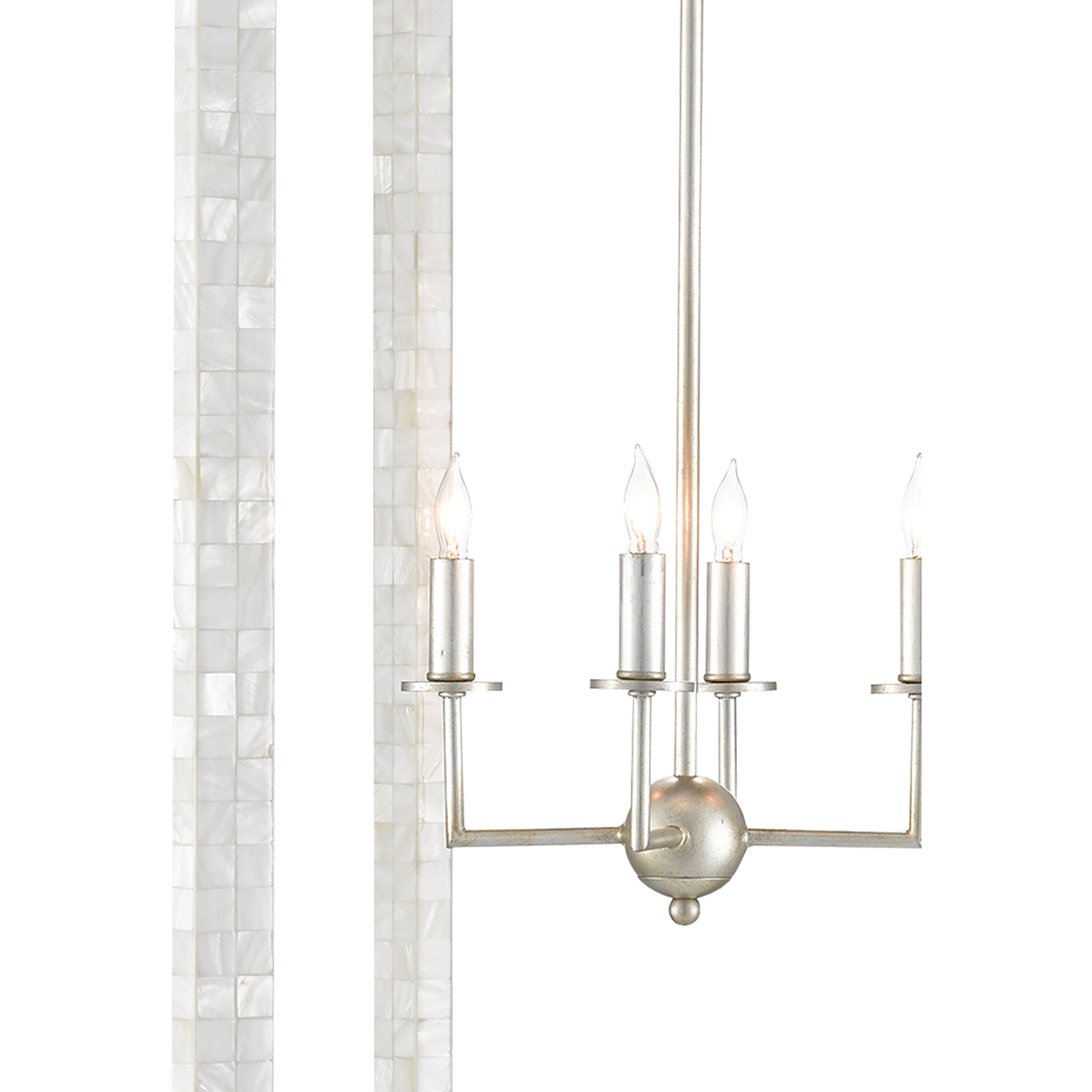 Mother of pearl chandelier clearance
