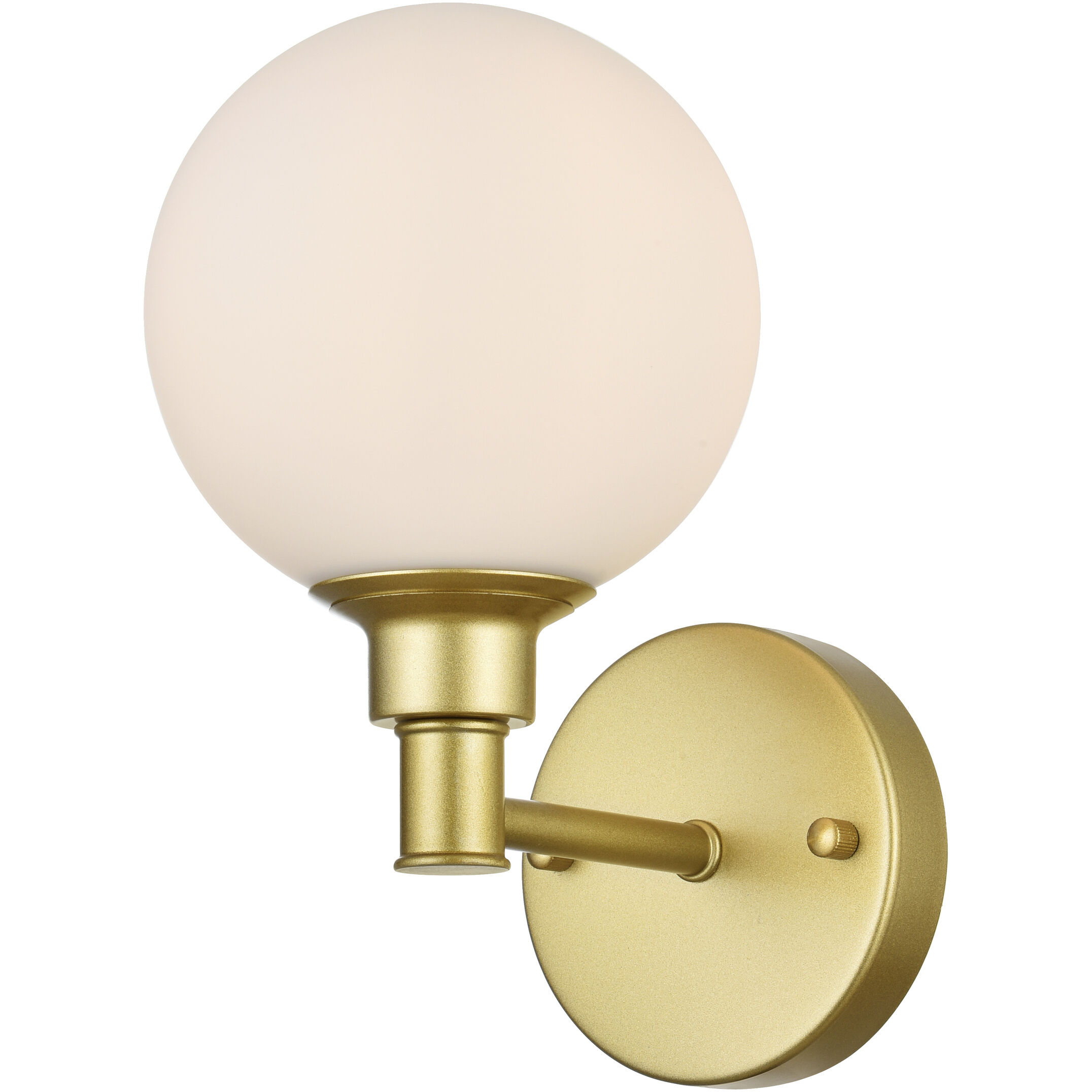 Cordelia 1 Light 6 inch Brass Bath Sconce Wall Light