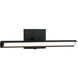 Harper LED 18 inch Matte Black Wall Sconce Wall Light