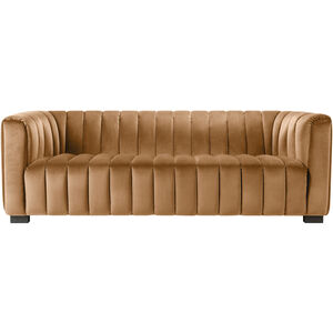 Brionne Medium Brown / Black Sofa
