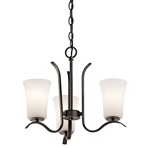 Armida 3 Light 18.00 inch Mini Chandelier