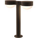 Reals 12V 20 watt Textured Bronze Bollard