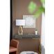 Geode 27.5 inch 40.00 watt Gold/White Table Lamp Portable Light