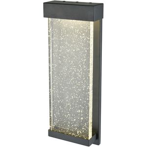 Nieuport AC LED Outdoor LED 15.75 inch Black Outdoor Sconce