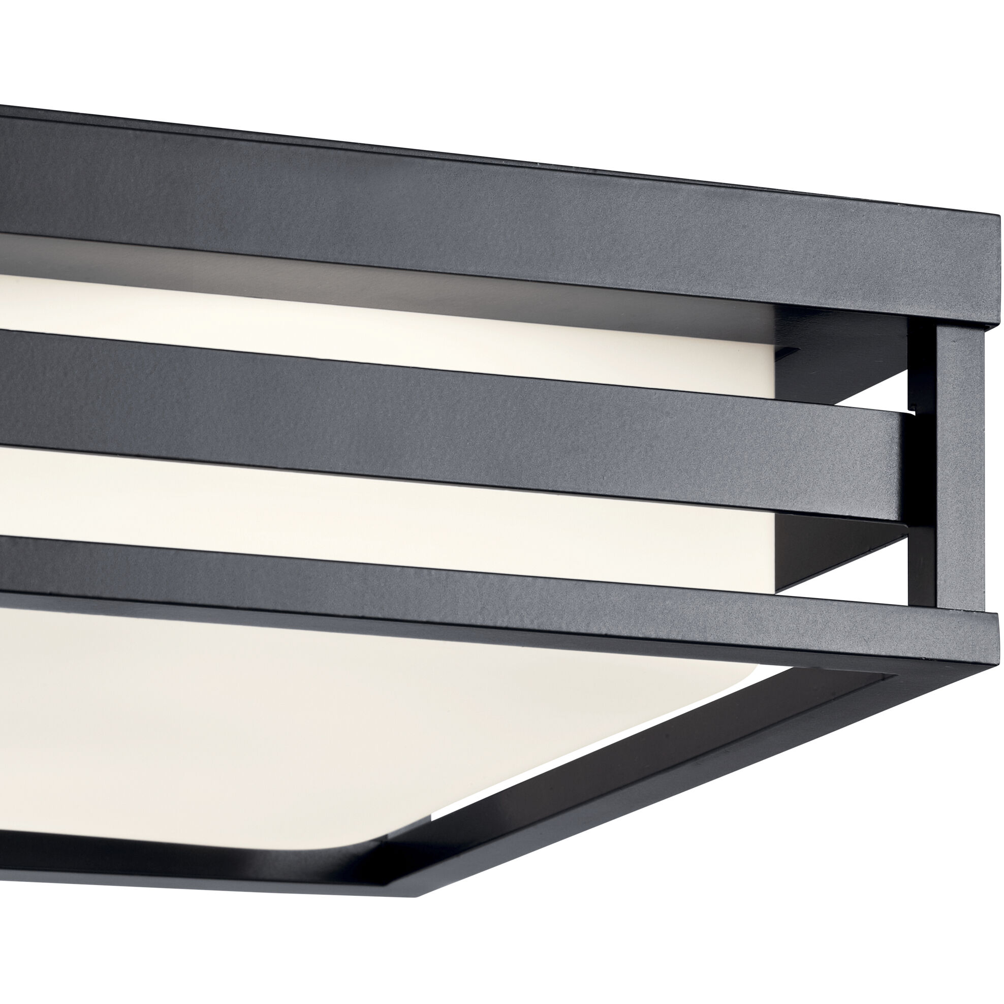 Ryler LED 12 inch Black Outdoor Flush & Semi Flush Mt