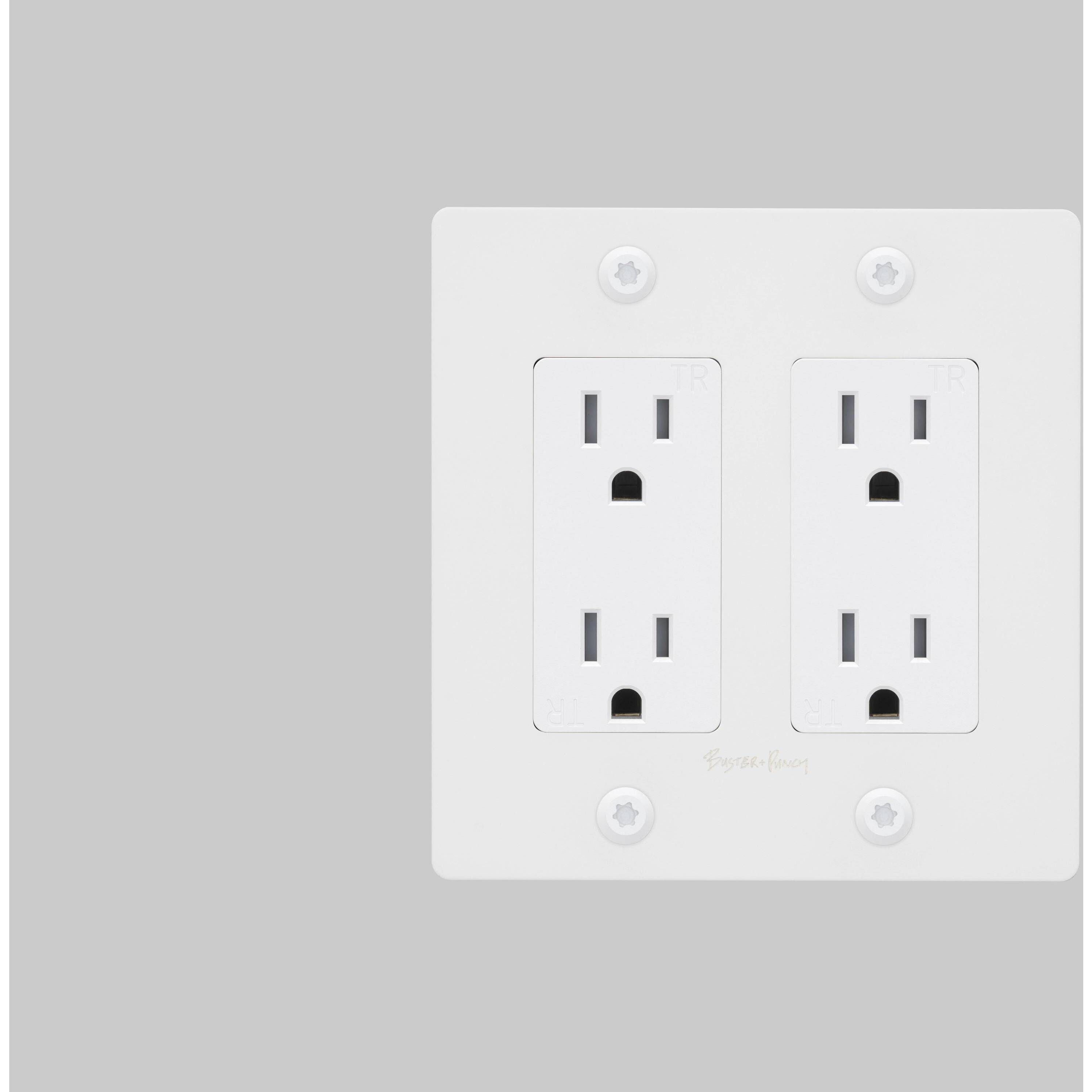 2G Duplex 125 White Outlet