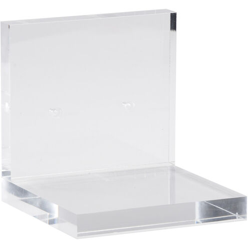 Chelsea House 7 inch Clear Acrylic Wall Bracket