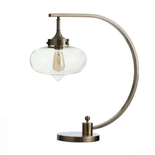 Cameron 23 inch 40.00 watt Antique Brass Table Lamp Portable Light