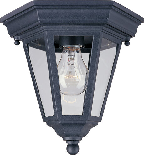 Westlake 1 Light 8 inch Black Outdoor Ceiling Mount