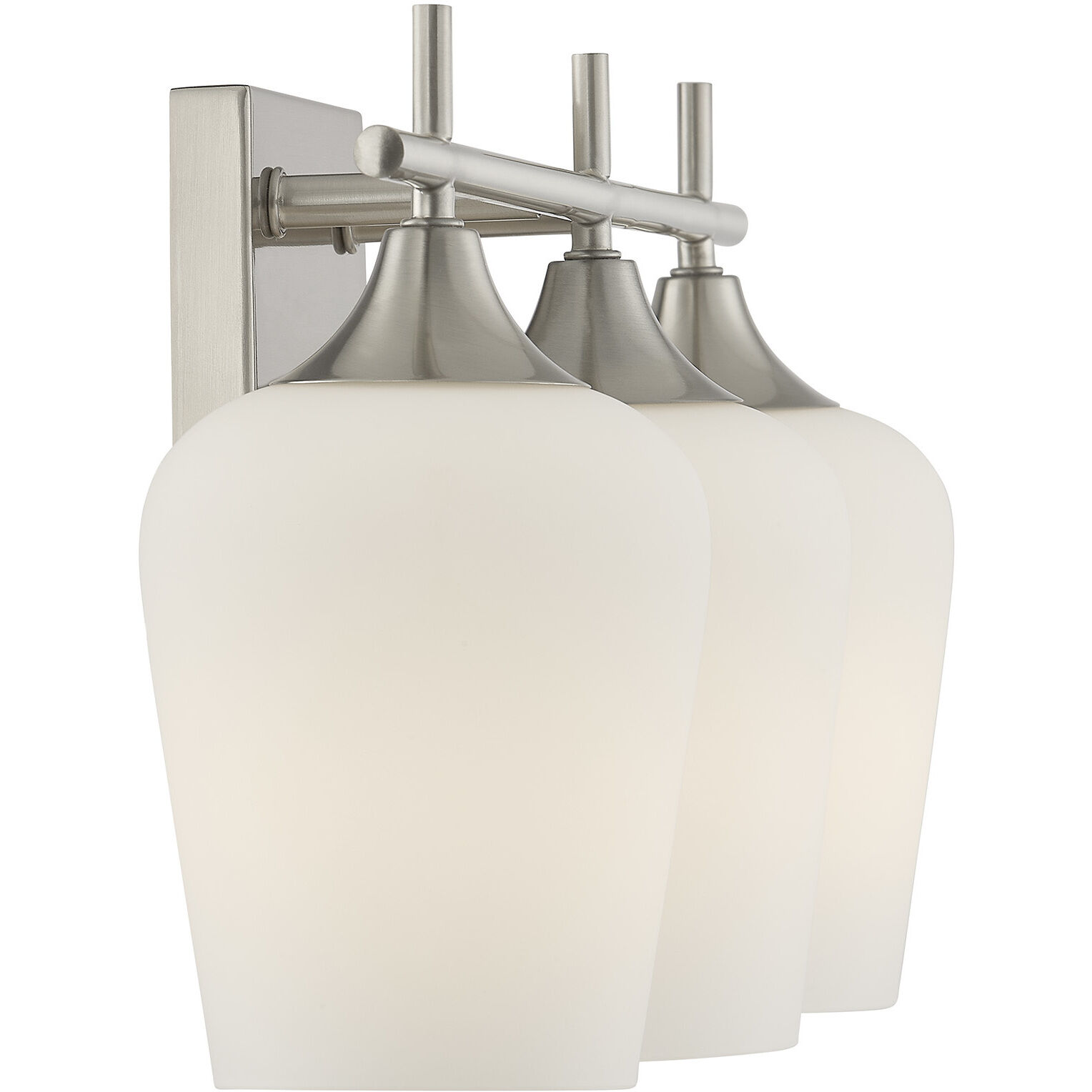 Octave 3 Light 21 inch Satin Nickel Bathroom Vanity Light Wall Light, Essentials