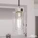 Hartland 3 Light 4.5 inch Brushed Nickel Linear Cluster Pendant Ceiling Light, Medium