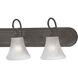 Elipse 4 Light 36 inch Painted Bronze Vanity Light Wall Light