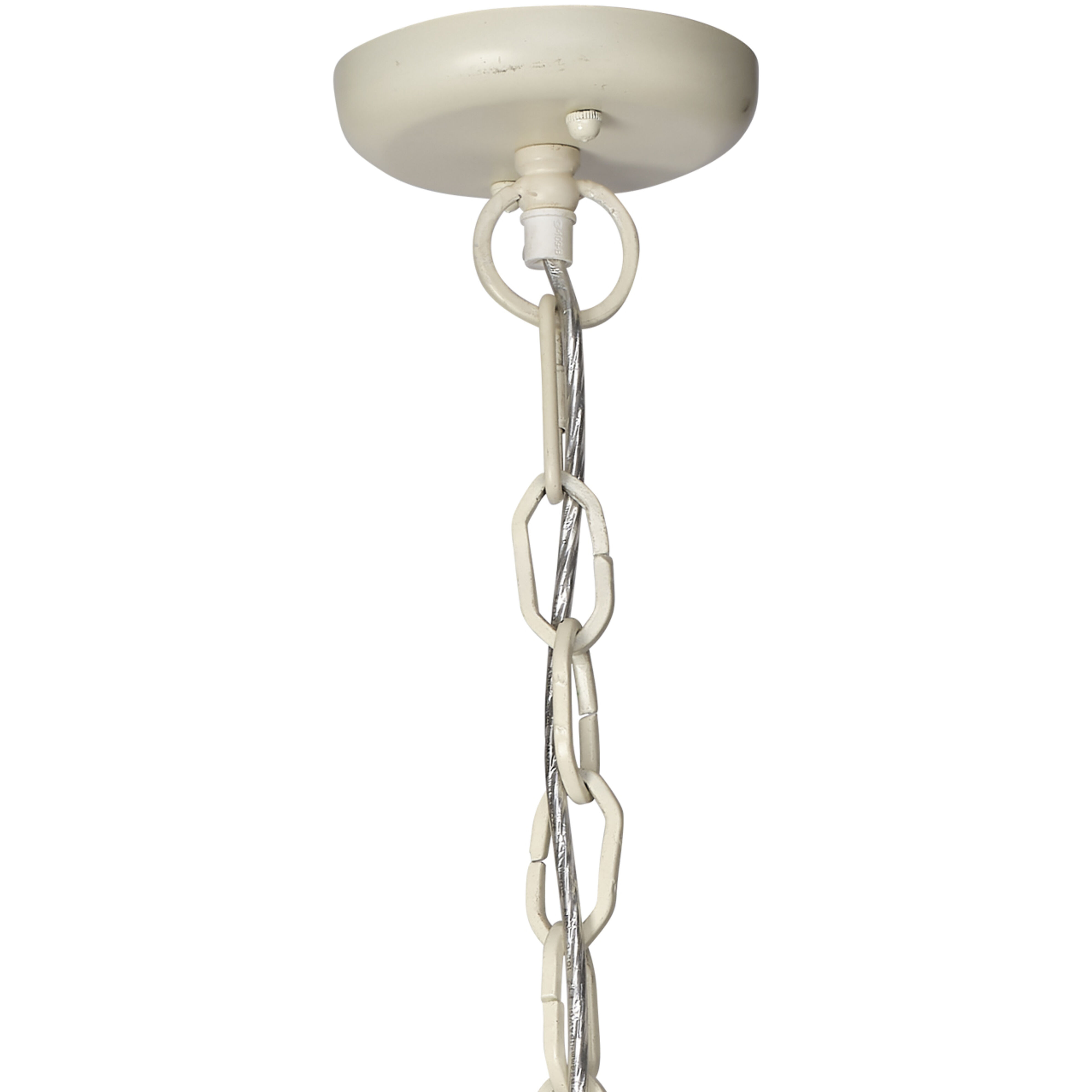 Theory 4 Light 26.75 inch Off-White Chandelier Ceiling Light