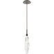 Icefall LED 6 inch Classic Silver Pendant Ceiling Light in 2700K LED