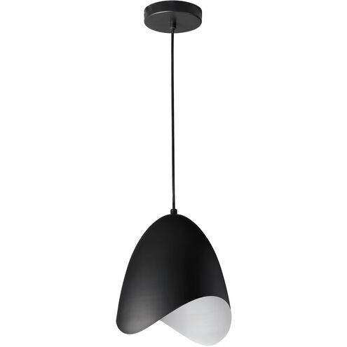 Myra LED 8 inch Black Pendant Ceiling Light