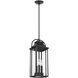Sean Lavin Wellsworth 3 Light 8.5 inch Textured Black Outdoor Hanging Lantern