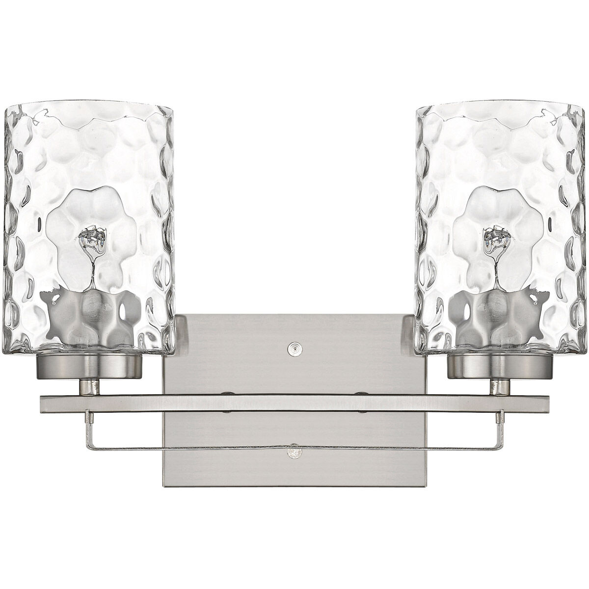 Livvy 2 Light 15 inch Satin Nickel Vanity Light Wall Light