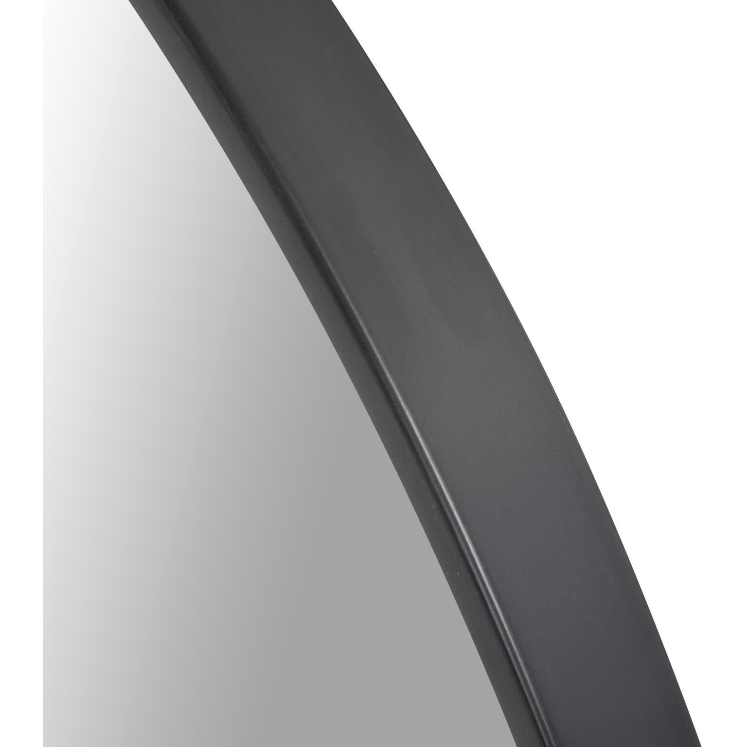 Copenhagen 30 X 30 inch Brushed Black Wall Mirror