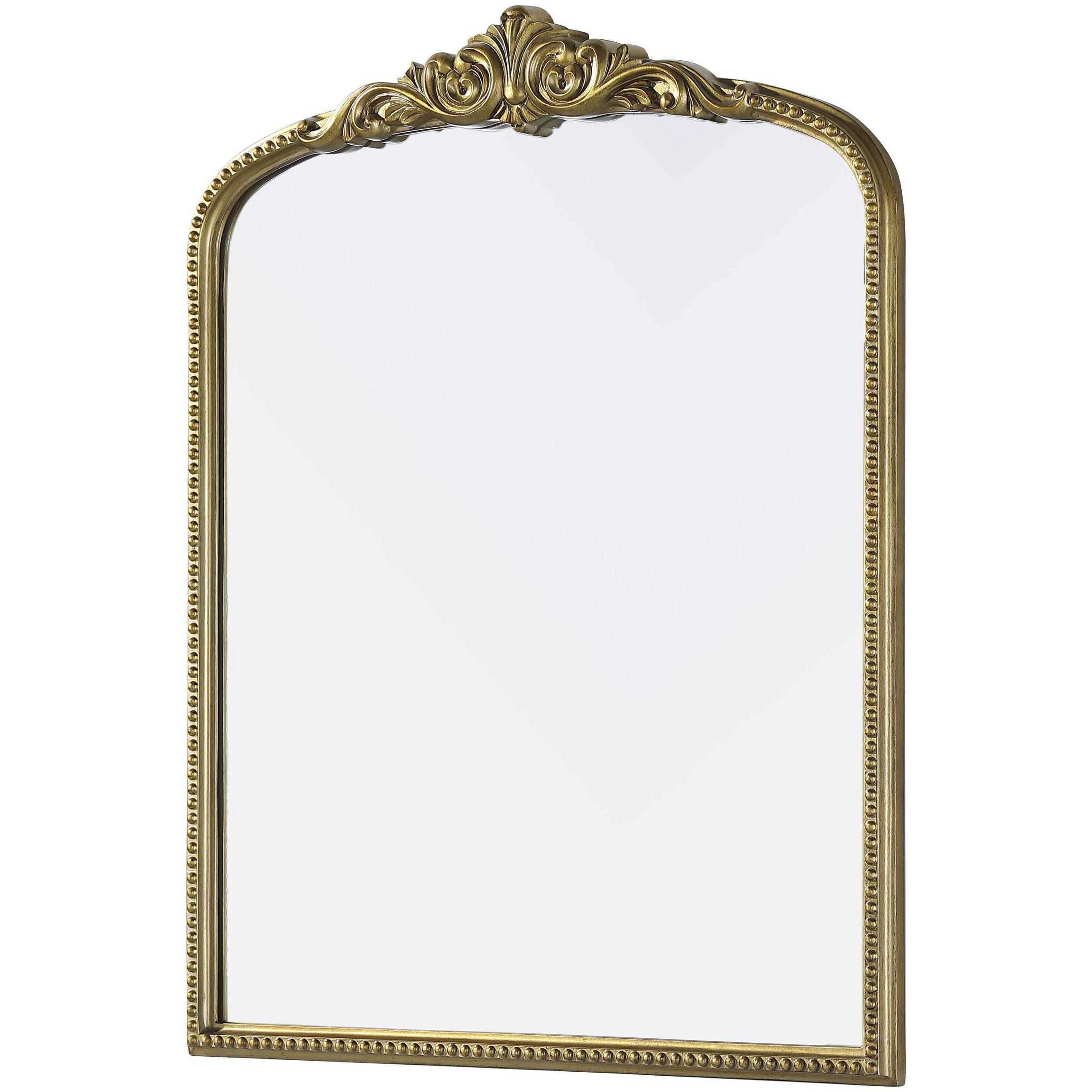 Naomi 42 X 33 inch Antique Brass Mirror