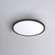 Round LED 11 inch Bronze Flush Mount Ceiling Light in 3000K, WAC Limited
