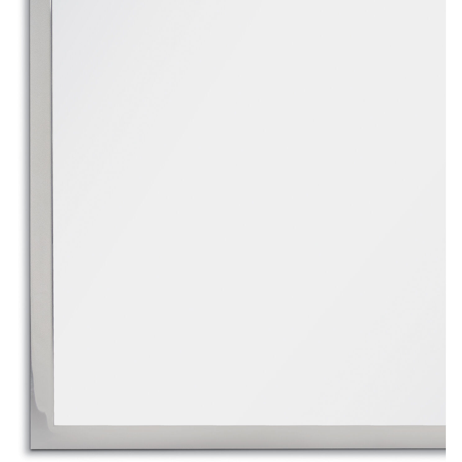 Knox 38 X 36 inch Polished Nickel Mirror