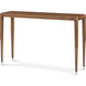 Dorchester 54 X 15 inch Mayfair / Antique White Brass Console Table, Wooden