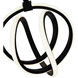 Rose LED 7.5 inch Black Pendant Ceiling Light
