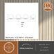 Monticello 3 Light 22 inch Muted Brass Bathroom Light Wall Light