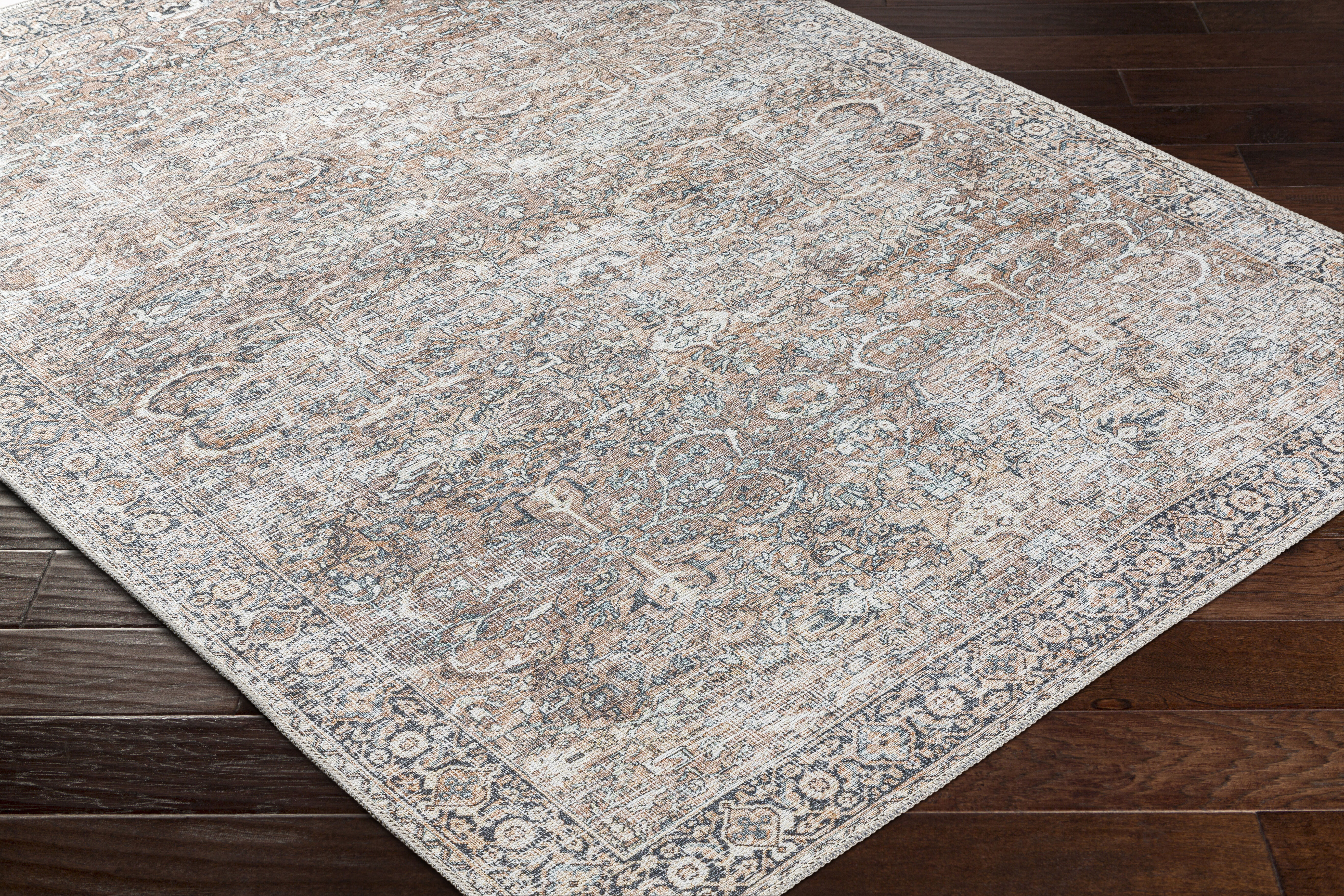 Kemer 87 X 31 inch Taupe Rug, Runner