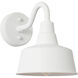 Sean Lavin Barn Light 1 Light 10 inch Outdoor Textured White Outdoor Wall Lantern