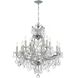 Maria Theresa 13 Light 29 inch Polished Chrome Chandelier Ceiling Light in Clear Spectra