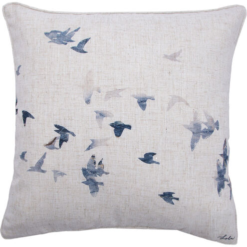 Flight 20 inch Multi-Color Pillow