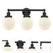 Beacon 3 Light 24.5 inch Oil Rubbed Bronze Bath Vanity Light Wall Light