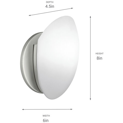 Independence 1 Light 6 inch Brushed Nickel Wall Bracket Wall Light