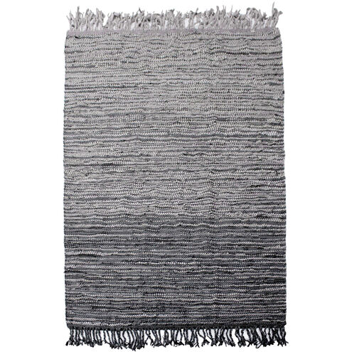 Kirvin 108 X 72 inch Taupe and Rustic Charcoal Rug, 6ft x 9ft