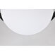 Lakeshore 1 Light 13 inch Matte Black Flush Mount Ceiling Light