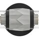 Ellison 22 inch Black with Brushed Nickel Vanity Light Wall Light in Black / Brushed Nickel