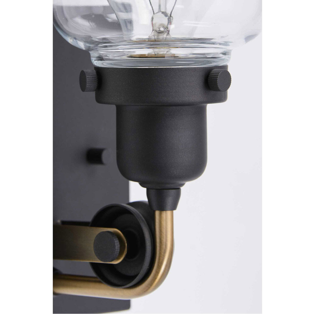 Rushton 1 Light 5 inch Graphite Bath Vanity Wall Light