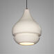 Radiance 1 Light 8 inch Matte Black Pendant Ceiling Light