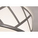 Haven 3 Light 21 inch Satin Nickel Pendant Ceiling Light