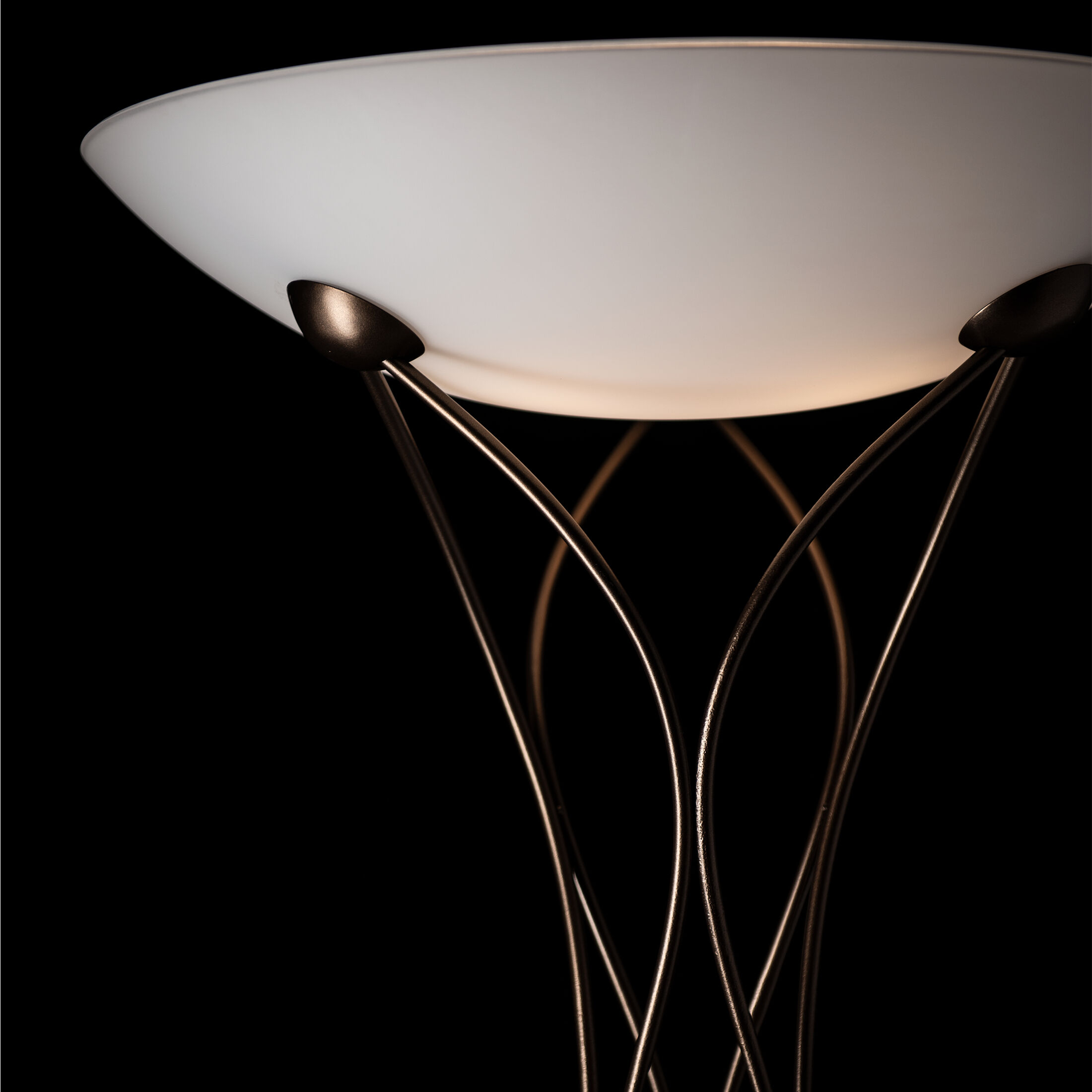 Lattice 74.4 inch 75.00 watt Bronze Torchiere Portable Light