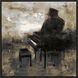 Entertainment Collection Black Canvas