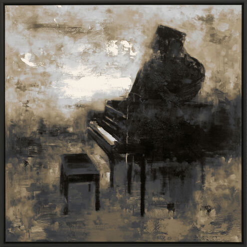 Entertainment Collection Black Canvas