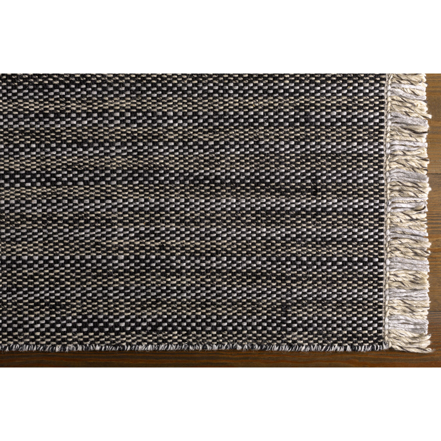 Reliance 90 X 60 inch Black Rug in 5 x 8, Rectangle