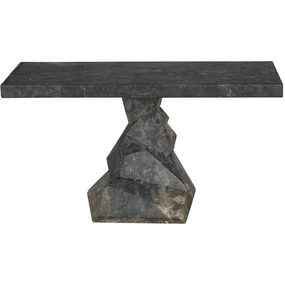 Tilden 42 X 18 inch Black Marble Console