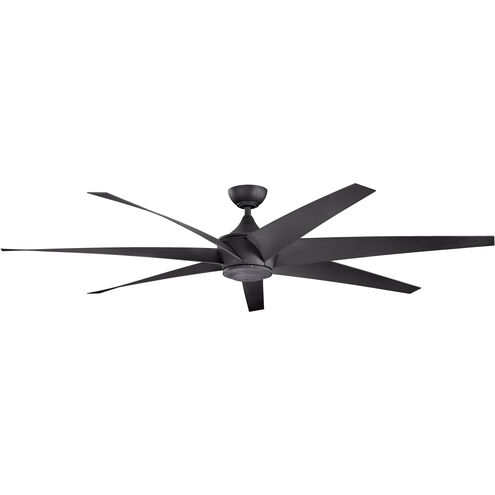 Lehr 80 inch Distressed Black with Dist Black Blades Ceiling Fan