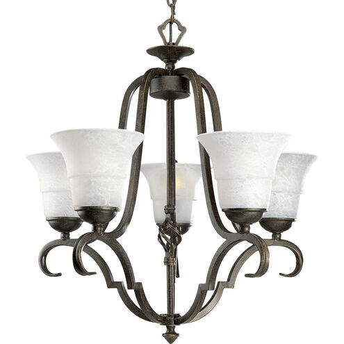 Melbourne 5 Light 24 inch Espresso Chandelier Ceiling Light