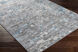 Enfield 84 X 63 inch Teal Rug in 5 x 8, Rectangle