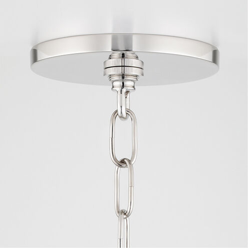 Sasha LED 15 inch Polished Nickel Pendant Ceiling Light