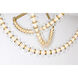 Pearl LED 28 inch Legacy Brass Flush Mount Ceiling Light